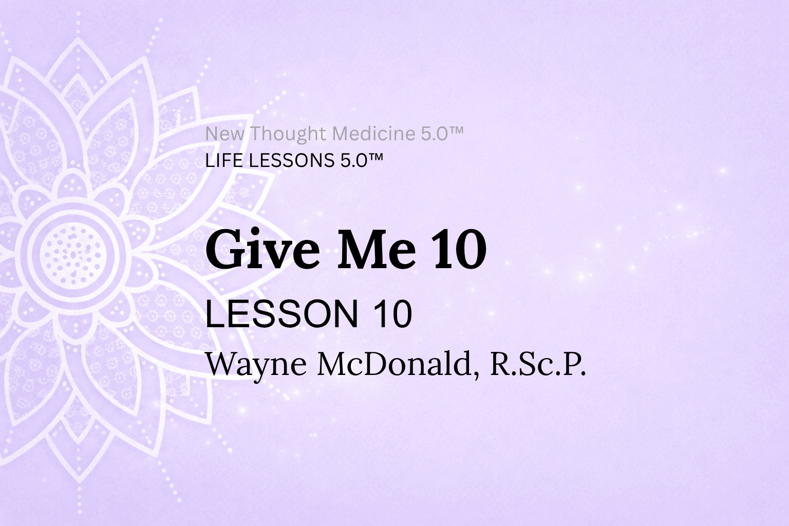 LESSON 10 Give Me 10 PDF