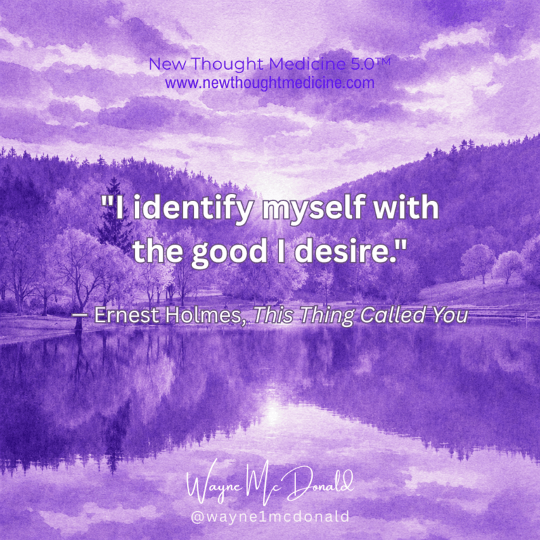 This Thing Called You-I identify myself with the good I desire