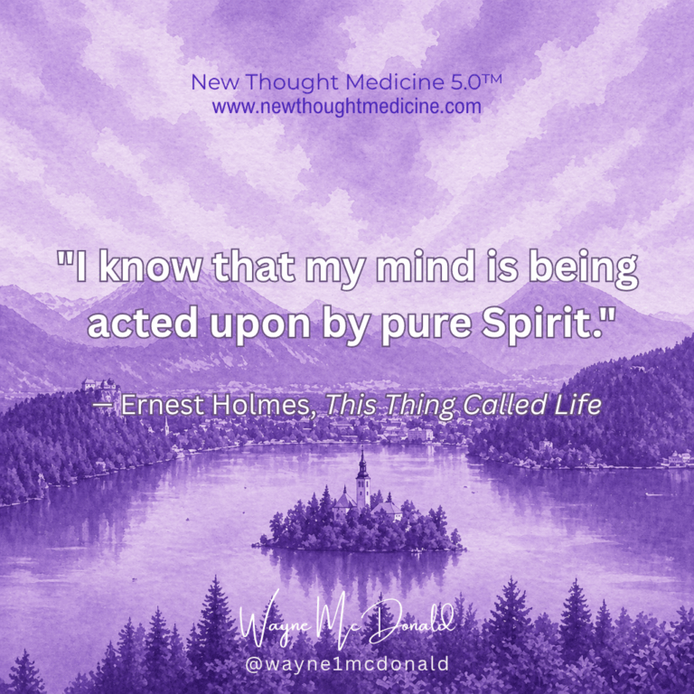 This Thing Called You-I know that my mind is being acted upon by pure Spirit