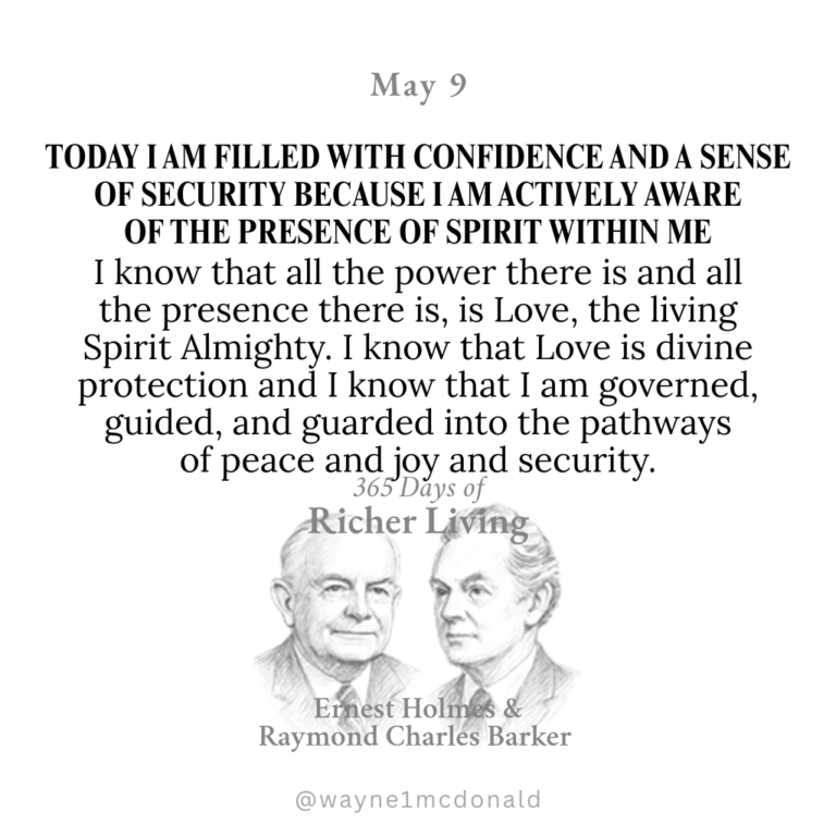 365 Days of Richer Living-I AM FILLED WITH CONFIDENCE AND SECURITY