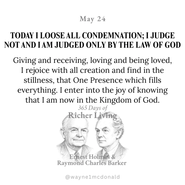 365 Days of Richer Living-TODAY I LOOSE ALL CONDEMNATION