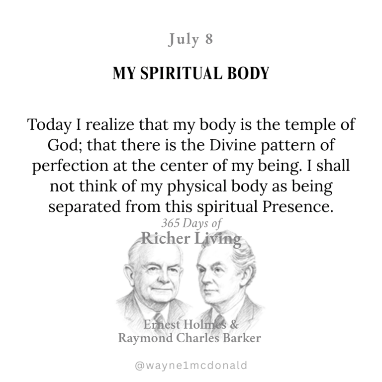 MY SPIRITUAL BODY