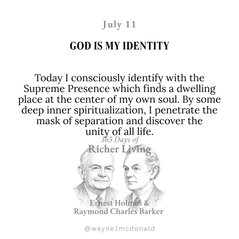 GOD IS MY IDENTITY