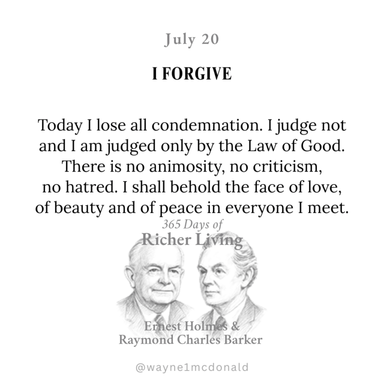 I FORGIVE-365 Days of Richer Living