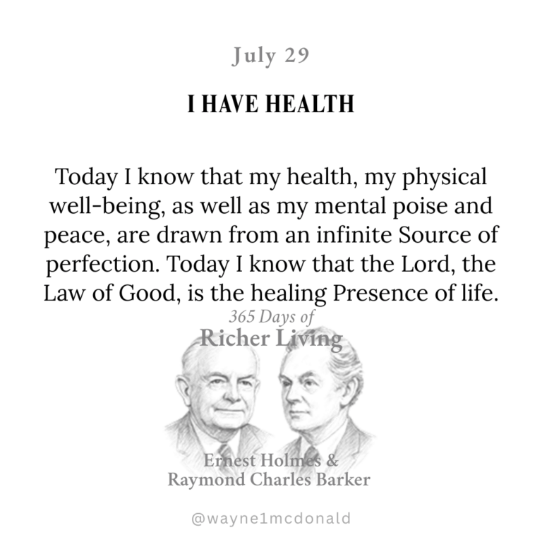 I HAVE HEALTH