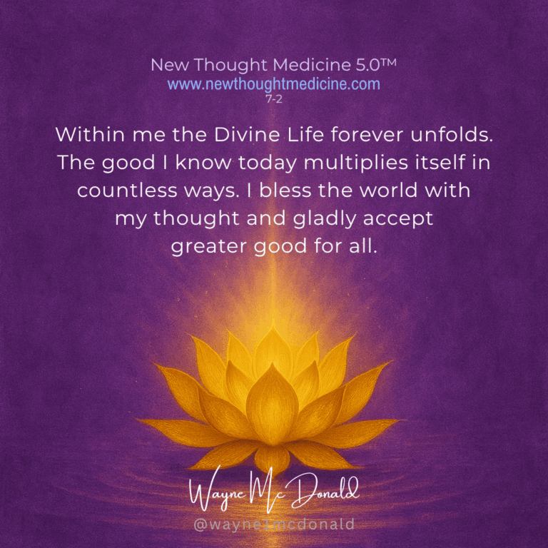 DIVINE LIFE UNFOLDS WITHIN ME