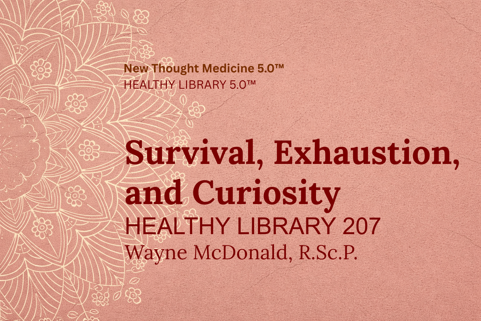 Healthy 207 Survival, Exhaustion, and Curiosity PDF