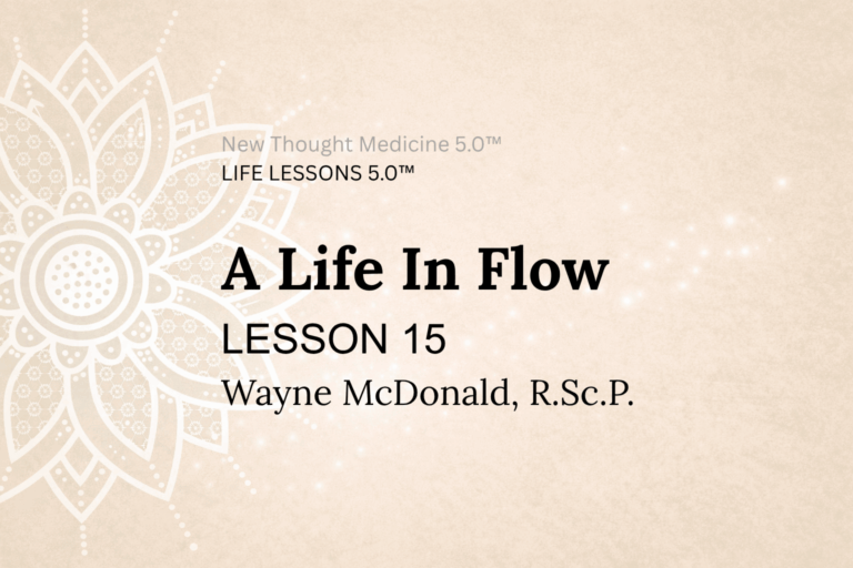 LESSON 15 A Life In Flow PDF