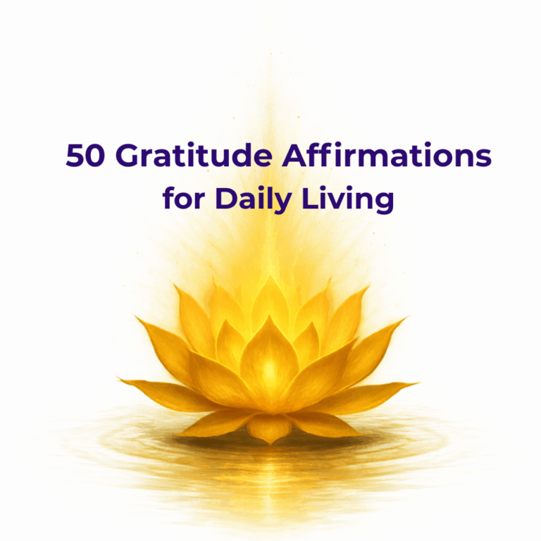 50 Gratitude Affirmations for Daily Living