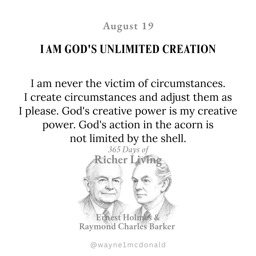 I AM GOD'S UNLIMITED CREATION