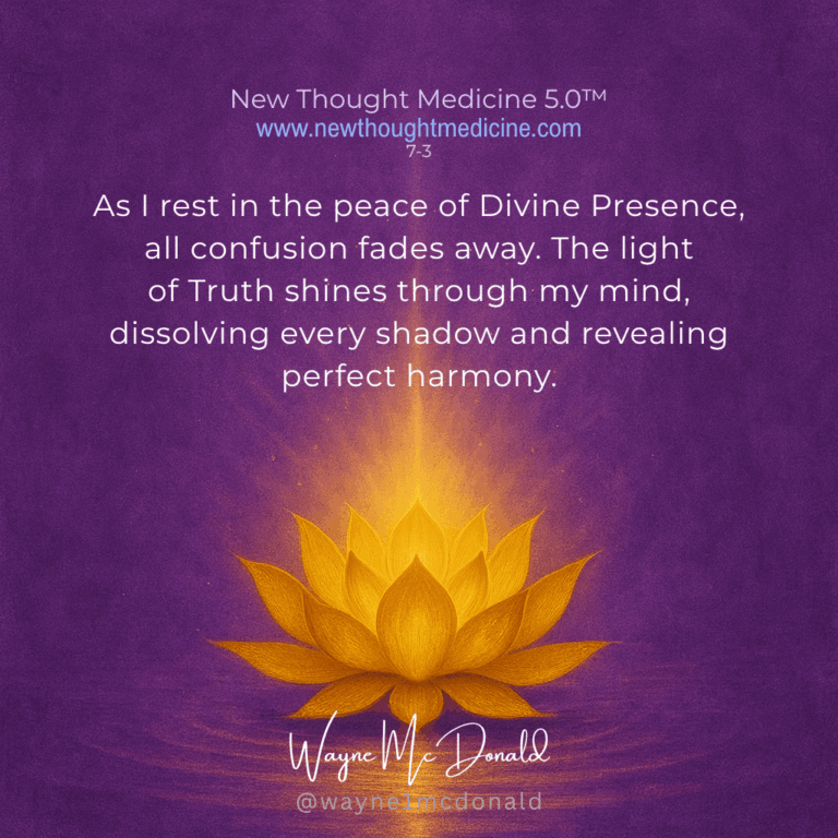 PEACE CLEARS EVERY CONFUSION