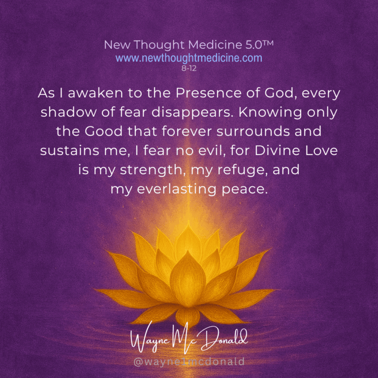 DIVINE LOVE IS MY STRENGTH: New Thought Medicine