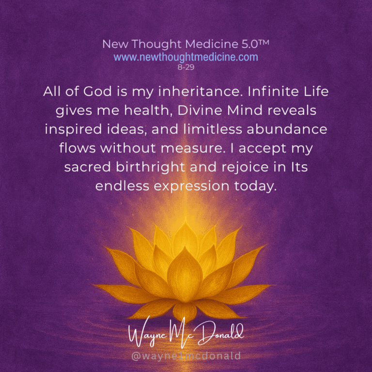 DIVINE MIND REVEALS INSPIRED IDEAS: New Thought Medicine