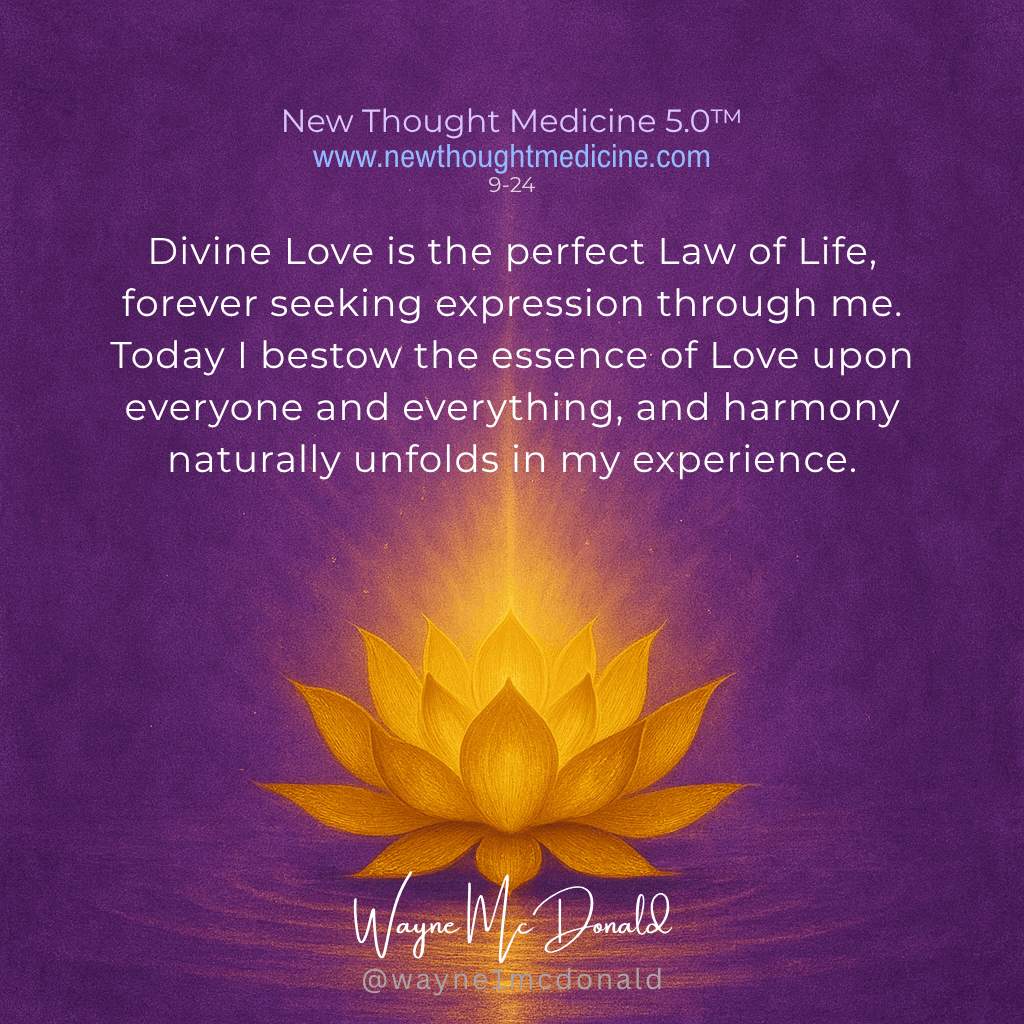 LOVE EXPRESSES THROUGH ME AS HARMONY