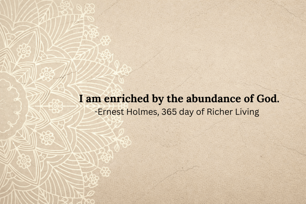 PROSPERITY QUOTES Ernest Holmes