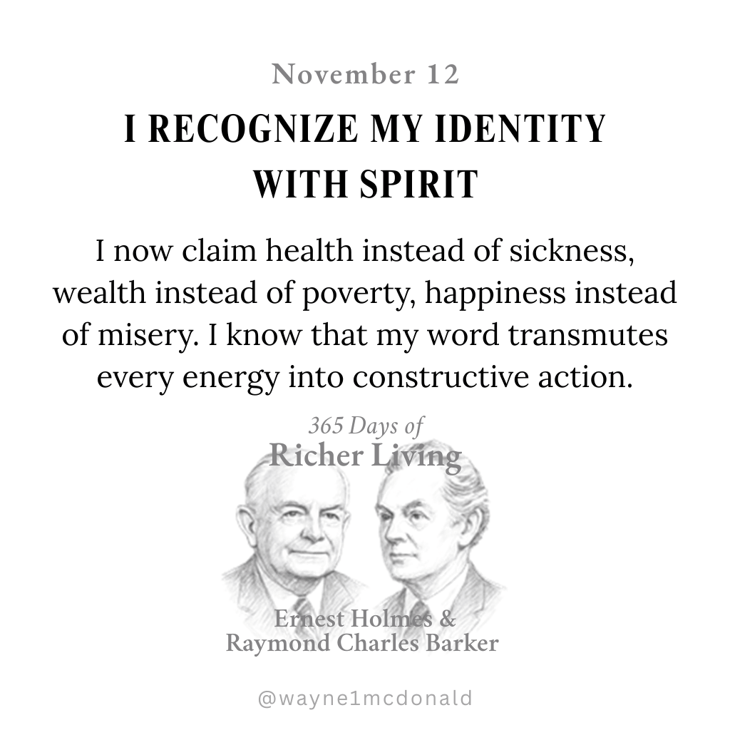 MY IDENTITY WITH SPIRIT