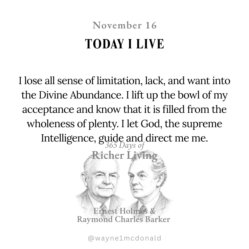 TODAY I LIVE